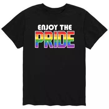 Мужская футболка Enjoy The Pride Rainbow Licensed Character