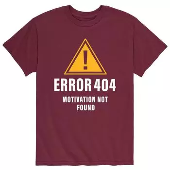 Мужская футболка Error 404 Licensed Character