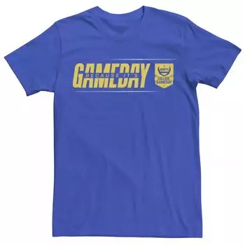Мужская футболка ESPN College GameDay, желтая, потому что это логотип GameDay Licensed Character