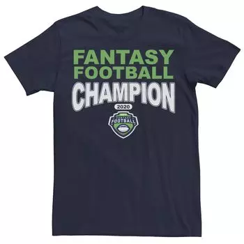 Мужская футболка ESPN Fantasy Football Champion Word Stack Licensed Character
