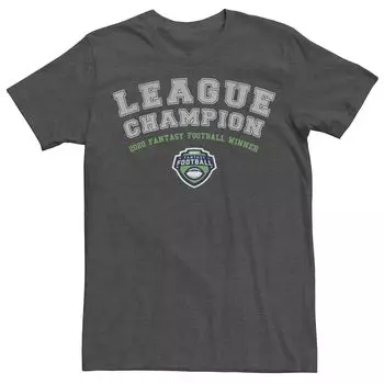 Мужская футболка ESPN Fantasy Football League Champions 2020 Licensed Character