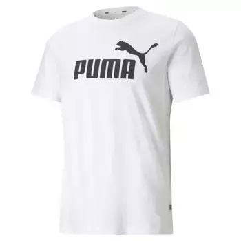 Мужская футболка ESS с логотипом Puma, белый