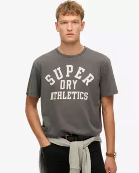 Мужская футболка Essential Athletic Superdry, серый