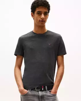 Мужская футболка extra slim fit с коротким рукавом Tommy Jeans, черный