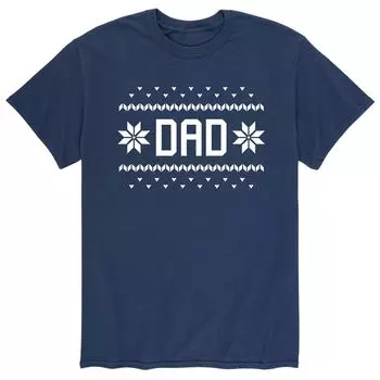 Мужская футболка Fair Isle Dad Licensed Character