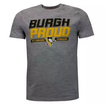 Мужская футболка Fanatics NHL Pittsburgh Penguins Fanatics, серый