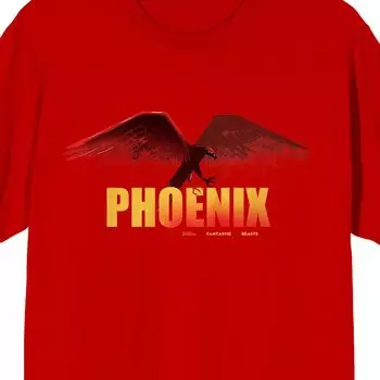 Мужская футболка Fantastic Beasts Phoenix Licensed Character