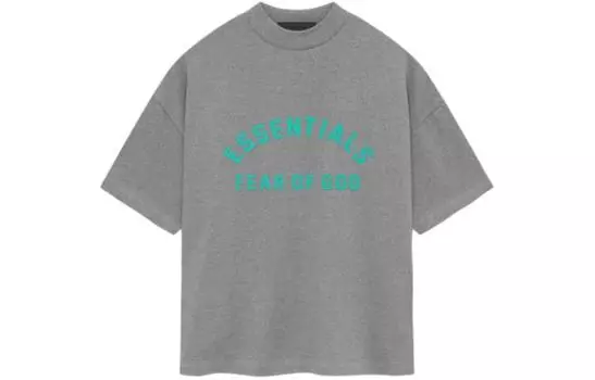 Мужская футболка Fear of God Essentials, Овсянка Темный вереск