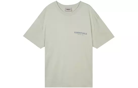 Мужская футболка Fear of God Essentials, Зеленый