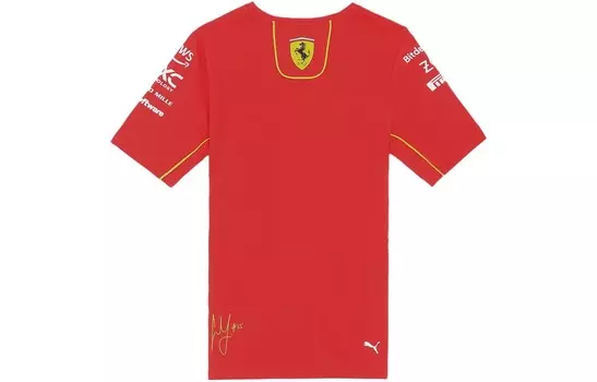 Мужская футболка Ferrari Saints Burnt Red Puma, красный