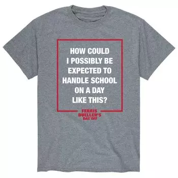 Мужская футболка Ferris Buellers Day Off Licensed Character