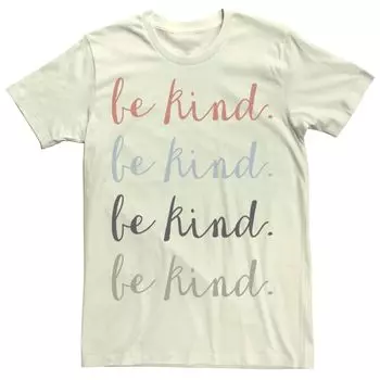 Мужская футболка Fifth Sun Be Kind Script Stack Licensed Character