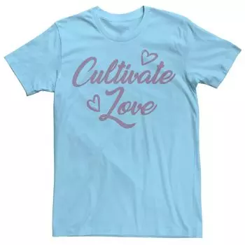 Мужская футболка Fifth Sun Cultivate Love Script Licensed Character