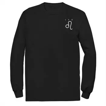 Мужская футболка Fifth Sun Leo Sign с логотипом на левой груди Licensed Character