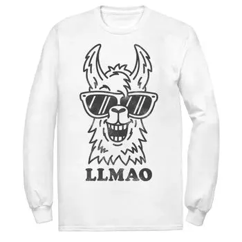 Мужская футболка Fifth Sun Llmao Llama Line Art Licensed Character