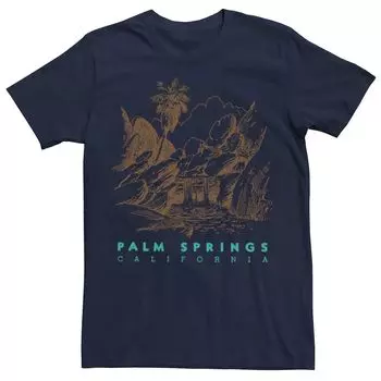 Мужская футболка Fifth Sun Palm Springs Destination Licensed Character