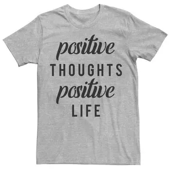 Мужская футболка Fifth Sun Positive Thought Positive Life Licensed Character