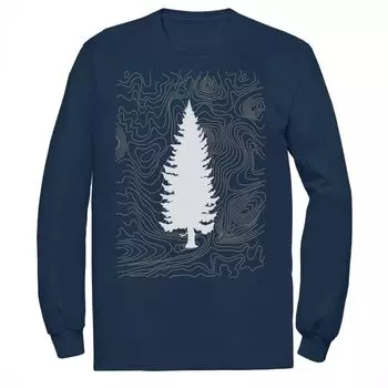 Мужская футболка Fifth Sun Tree Outline с эскизами линий Licensed Character