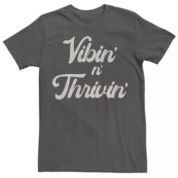 Мужская футболка Fifth Sun Vibin' n' Thrivin' Script Licensed Character