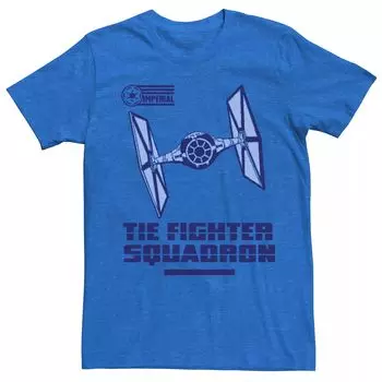 Мужская футболка Fighter Squadron с галстуком «Звездные войны» Licensed Character