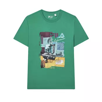 Мужская футболка Fila, зеленый