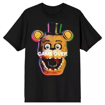Мужская футболка Five Nights at Freddys Game Licensed Character, черный