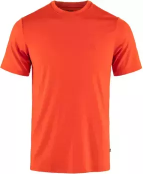 Мужская футболка Fjallraven из шерсти Abisko SS, цвет Flame Orange