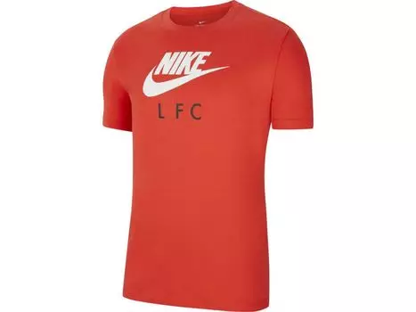 Мужская футболка фк «ливерпуль» Nike, красный
