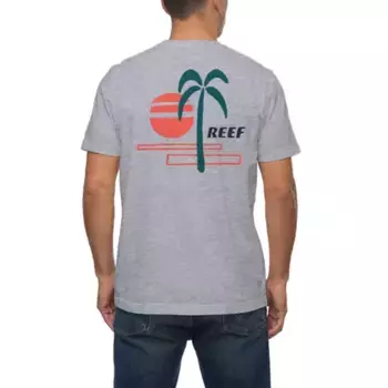 Мужская футболка Fletcher с принтом Reef, серый