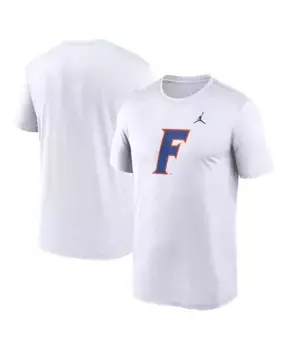 Мужская футболка Florida Gators Primetime Legend Alternate Logo Jordan, белый