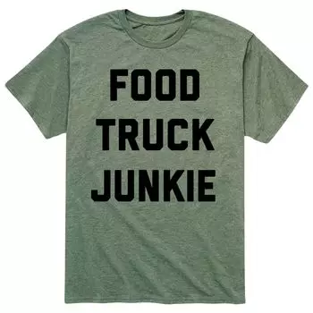 Мужская футболка Food Truck Junkie Licensed Character