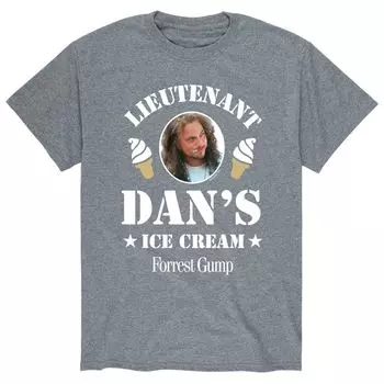 Мужская футболка Форест Гамп Лейтенант Дэн Ти Licensed Character