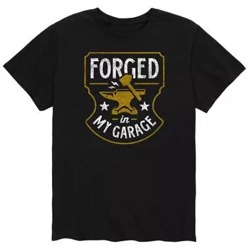 Мужская футболка Forged In My Garage Licensed Character