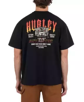 Мужская футболка Forged с коротким рукавом Hurley, черный