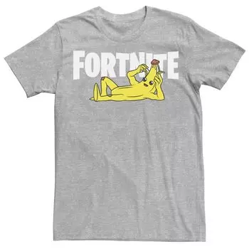 Мужская футболка Fortnite Banana Lay Down с титульной футболкой Licensed Character