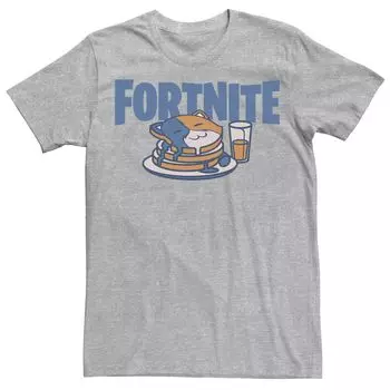 Мужская футболка Fortnite Cat Pancakes Licensed Character