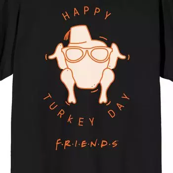 Мужская футболка Friends Happy Turkey Day Licensed Character