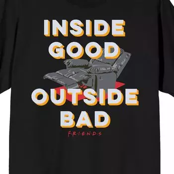 Мужская футболка Friends Inside Outside Licensed Character