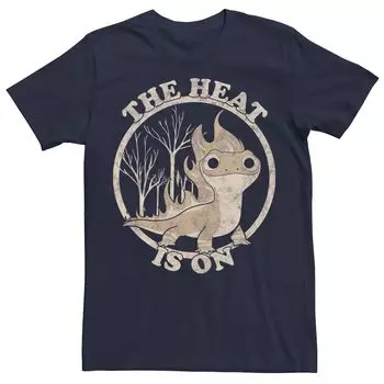 Мужская футболка Frozen 2 Salamander The Heat Is On с рисунком Disney