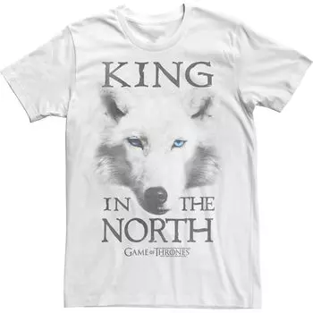 Мужская футболка Game Of Thrones King In The North Licensed Character