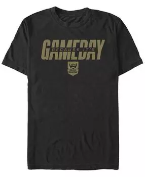 Мужская футболка gameday с круглым вырезом в стиле милитари с короткими рукавами Fifth Sun, черный