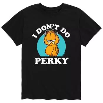 Мужская футболка Garfield Don't Do Perky Tee Licensed Character