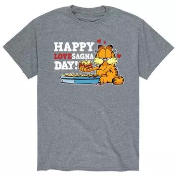 Мужская футболка Garfield Happy Lovesagna Day Licensed Character