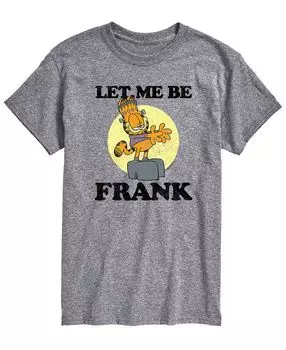 Мужская футболка garfield let me be frank AIRWAVES, серый