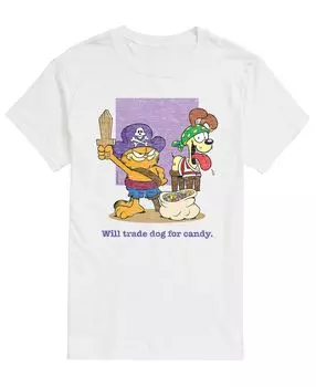 Мужская футболка garfield trade dog AIRWAVES, белый