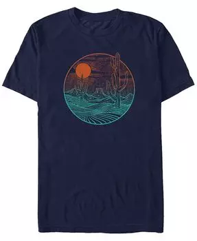 Мужская футболка Generic Additude Dune Vibes с короткими рукавами Fifth Sun, синий