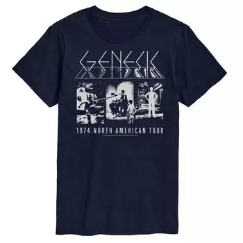 Мужская футболка Genesis 1974 Tour Licensed Character
