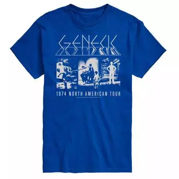 Мужская футболка Genesis 1974 Tour Licensed Character