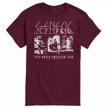 Мужская футболка Genesis 1974 Tour Licensed Character