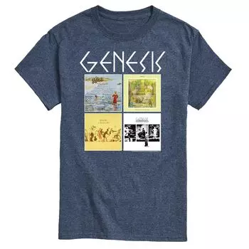 Мужская футболка Genesis Album Grid Licensed Character
